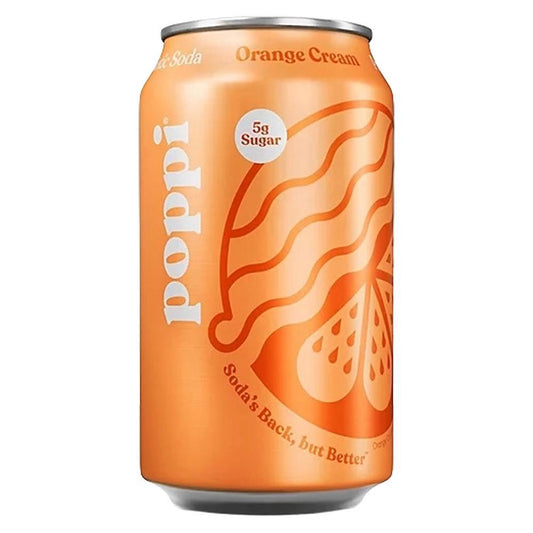 Poppi - 'Orange Cream' Prebiotic Soda (12OZ)