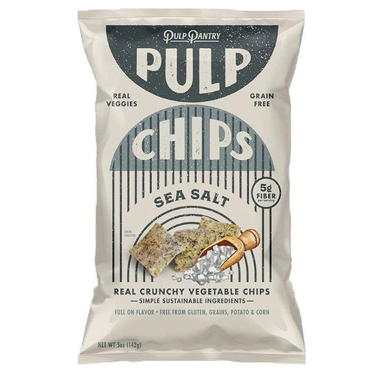 Pulp Pantry - 'Sea Salt' Grain-Free Vegetable Chips (5OZ) - The Epicurean Trader