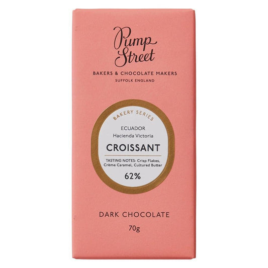 Pump Street - 'Croissant' Dark Chocolate Bar (70G | 62%)
