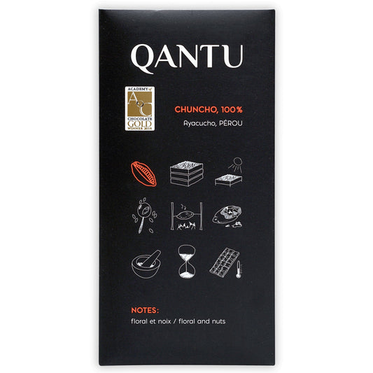 Qantu Chocolate - 'Chuncho' Ayachucho, Peru (50G | 100%)