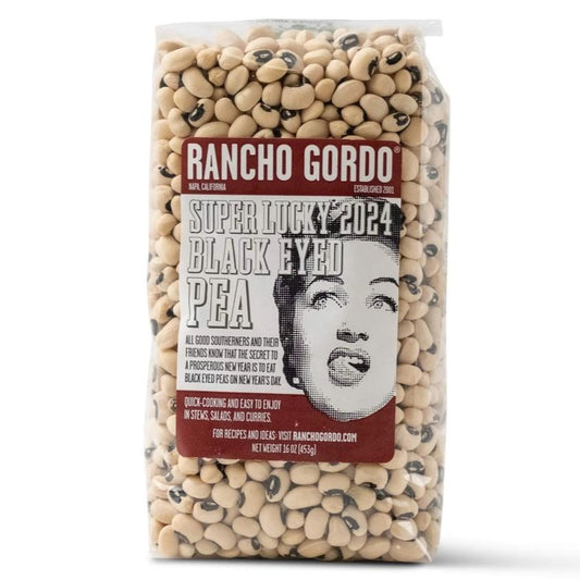 Rancho Gordo - 'Black Eye' Heirloom Beans (16OZ)