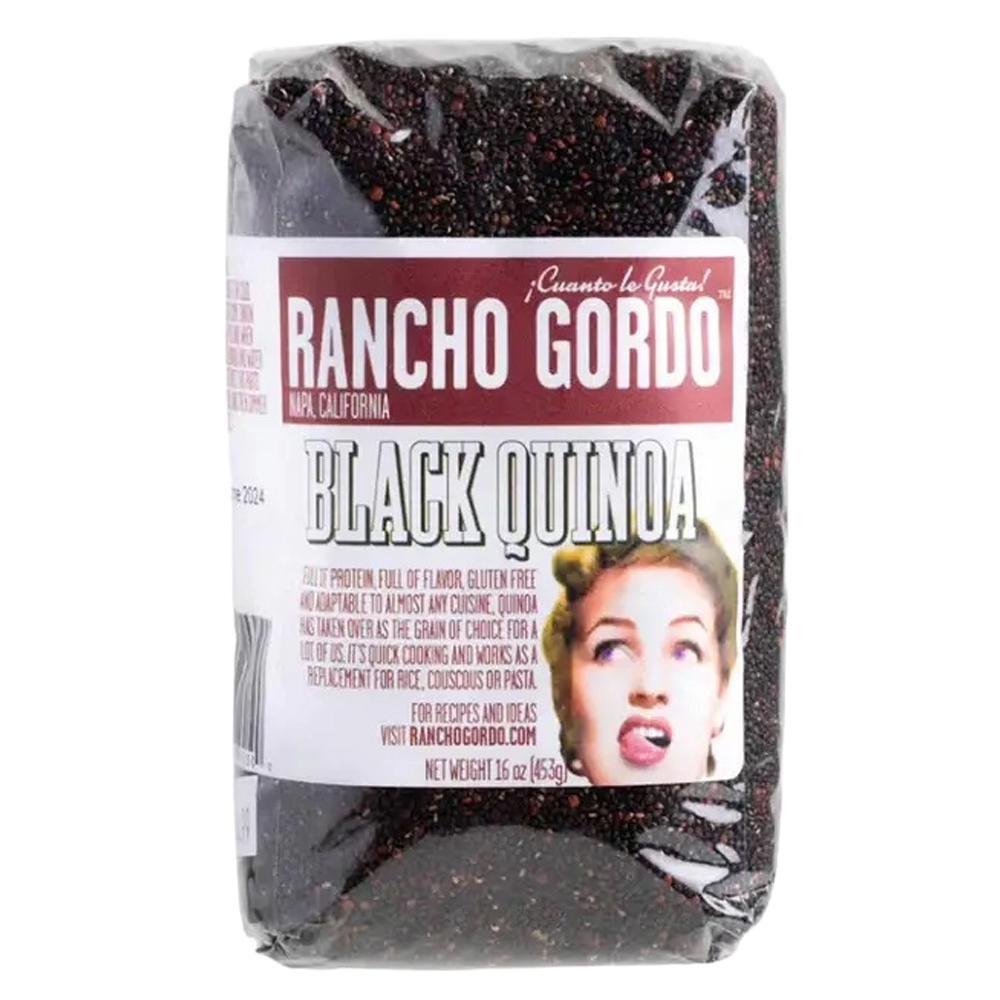 Rancho Gordo - 'Black' Quinoa Beans (16OZ)