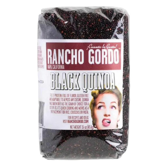 Rancho Gordo - 'Black' Quinoa Beans (16OZ)