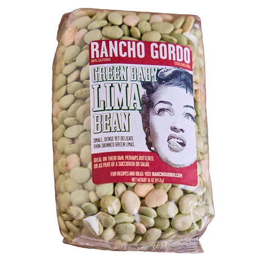 Rancho Gordo - 'Green Baby Lima' Heirloom Beans (16OZ)