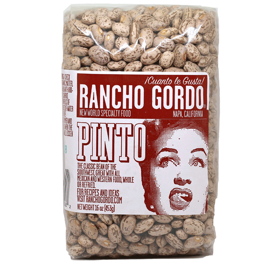 Rancho Gordo - 'Pinto' Heirloom Beans (16OZ).