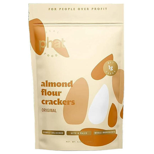 Real Phat Foods - 'Original' Almond Flour Crackers (4.5OZ)