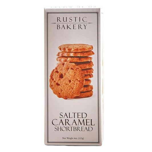 Rustic Bakery - Salted Caramel Shortbread (4OZ) - The Epicurean Trader
