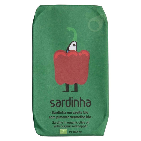 Sardinha - Sardines In Organic Oil w/ Red Pepper (120G)