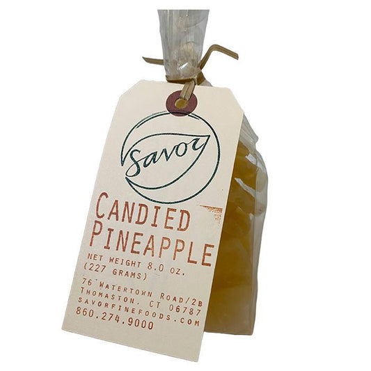 Savor Fine Foods - Candied Pineapple (8OZ) - The Epicurean Trader