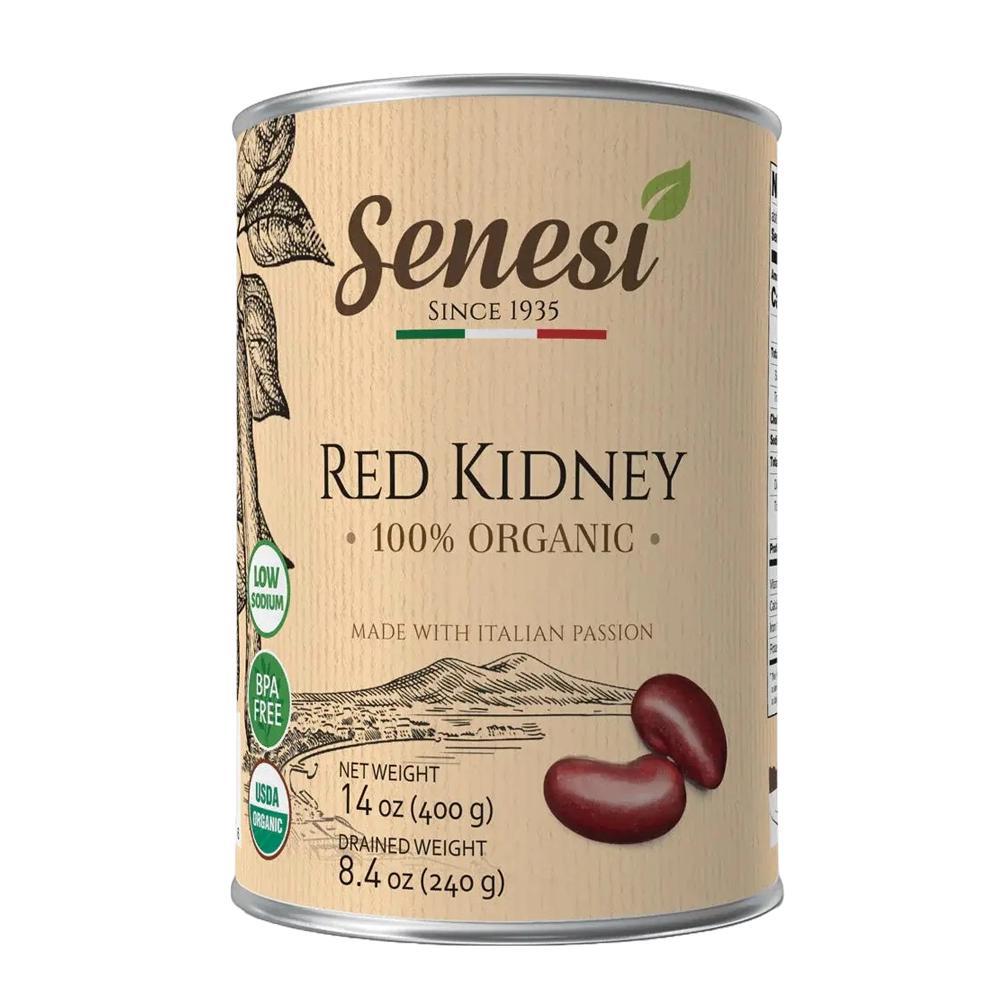 Senesi - Organic Cooked Red Kidney Beans (14OZ)