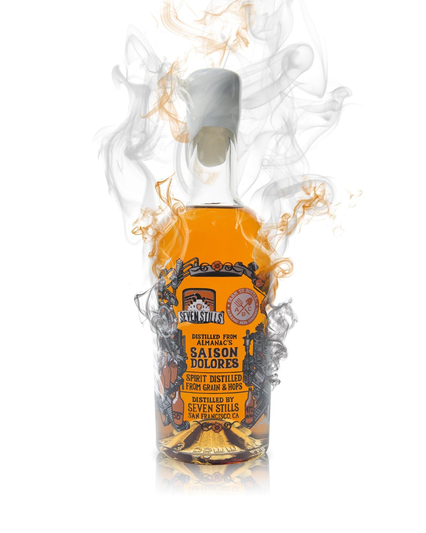 Seven Stills Brewery & Distillery - 'Saison Dolores' Whiskey (375ML)