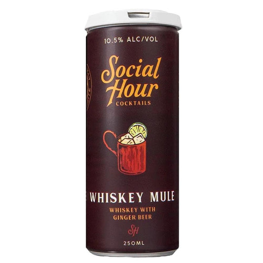 Social Hour Cocktails - 'Whiskey Mule' Cocktail (250ML)