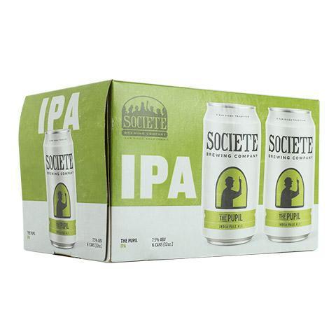 Societe Brewing Company - 'The Pupil' IPA (12OZ 6PK) - The Epicurean Trader