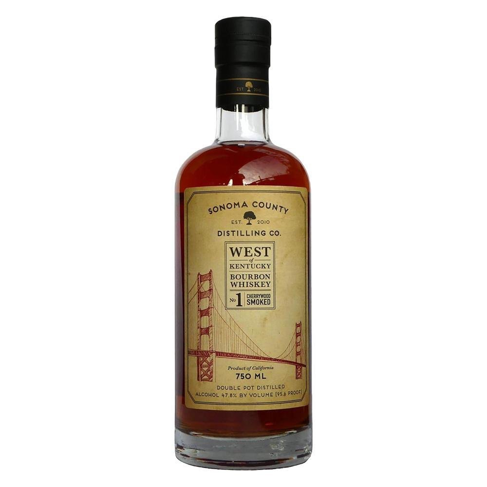Sonoma County Distilling Co. - 'No. 1: West Of Kentucky' Cherrywood Smoked Bourbon (750ML)