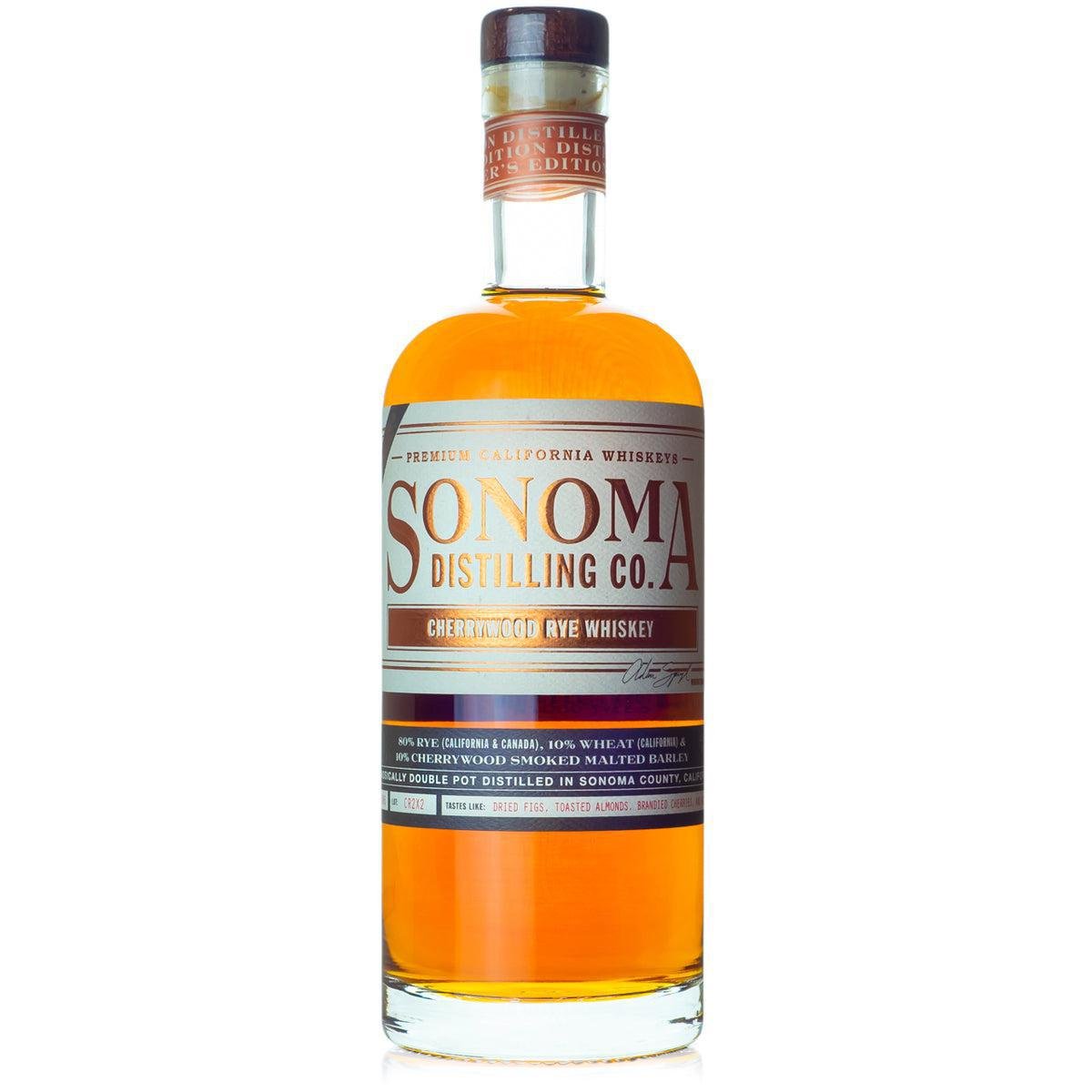 Sonoma Distilling Company - 'Cherrywood' Distiller's Edition Rye (750ML)