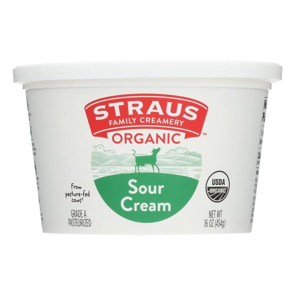 Straus Creamery - Organic Sour Cream (16OZ)