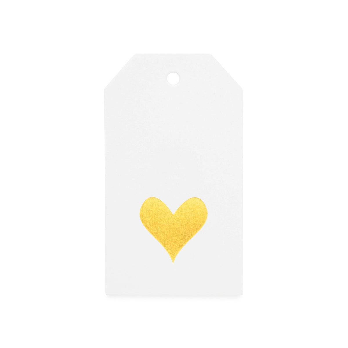 Sugar Paper - 'Gold Heart'  Gift Tag (1CT).