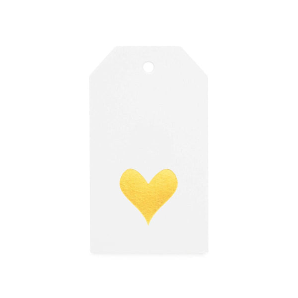 Sugar Paper - 'Gold Heart'  Gift Tag (1CT).