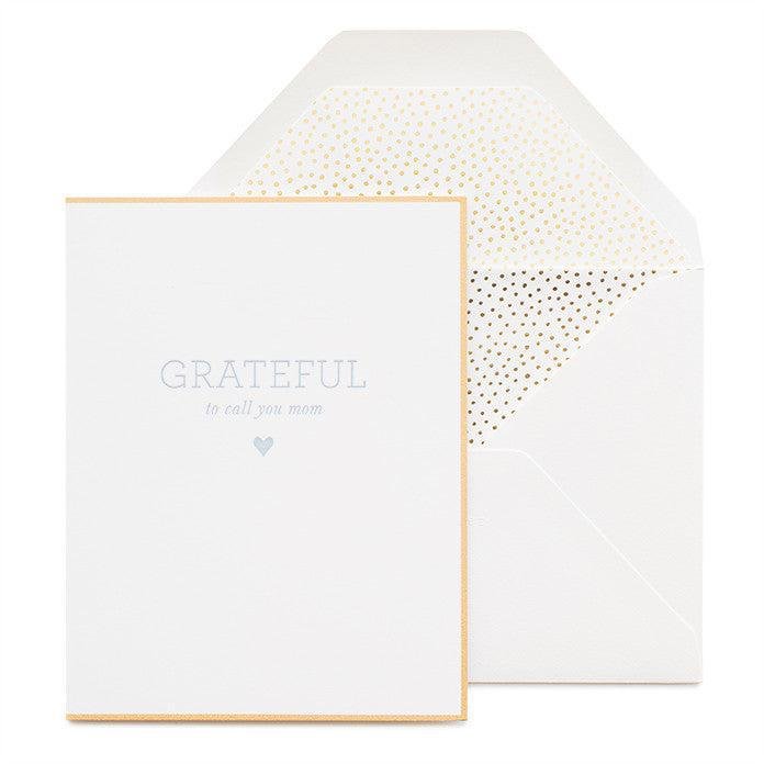 Sugar Paper - 'Grateful to Call You Mom' Folded Card (1CT)