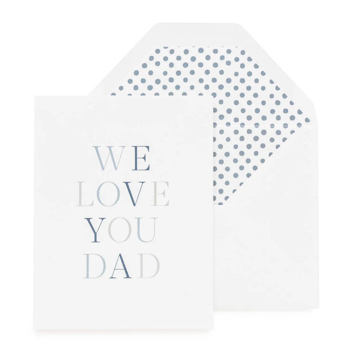 Sugar Paper - 'We Love You Dad' Folded Card (1CT)