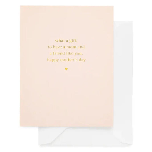 Sugar Paper - 'What A Gift' Folded Card (1CT)