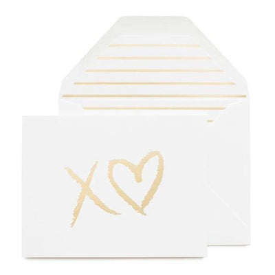 Sugar Paper - 'XO Heart' Folded Card (1CT).
