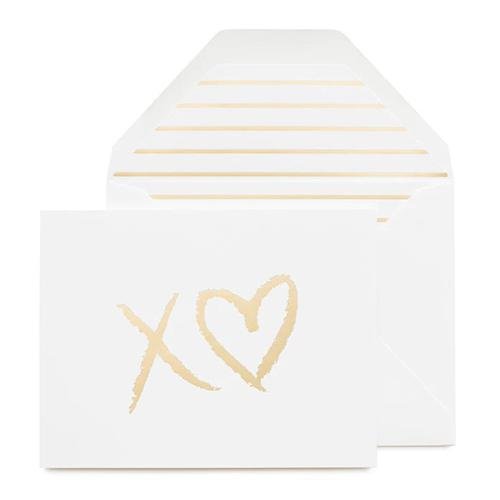 Sugar Paper - 'XO Heart' Folded Card (1CT).
