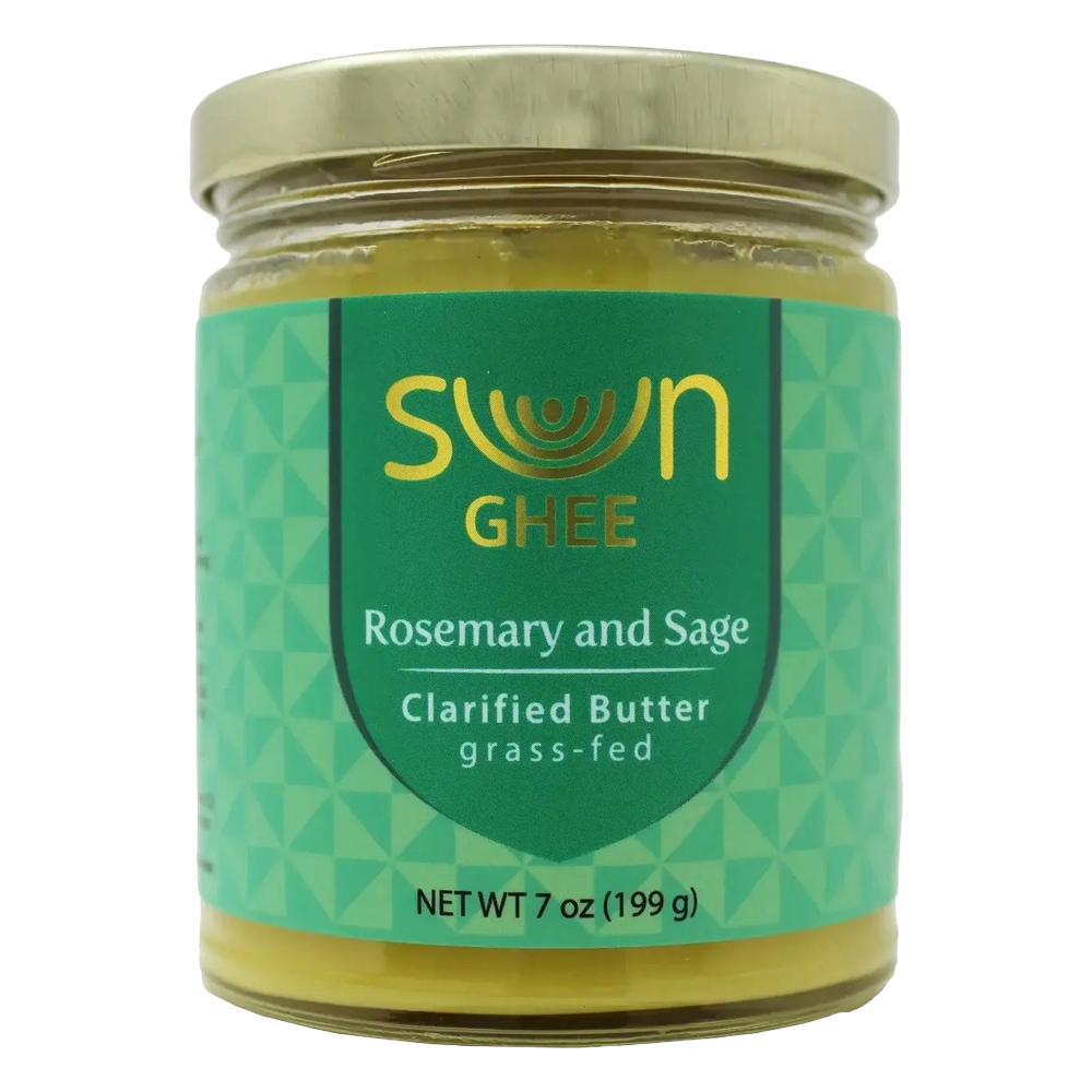 Sun Ghee Rosemary Sage Clarified Butter 7OZ Delicious Fat – The ...