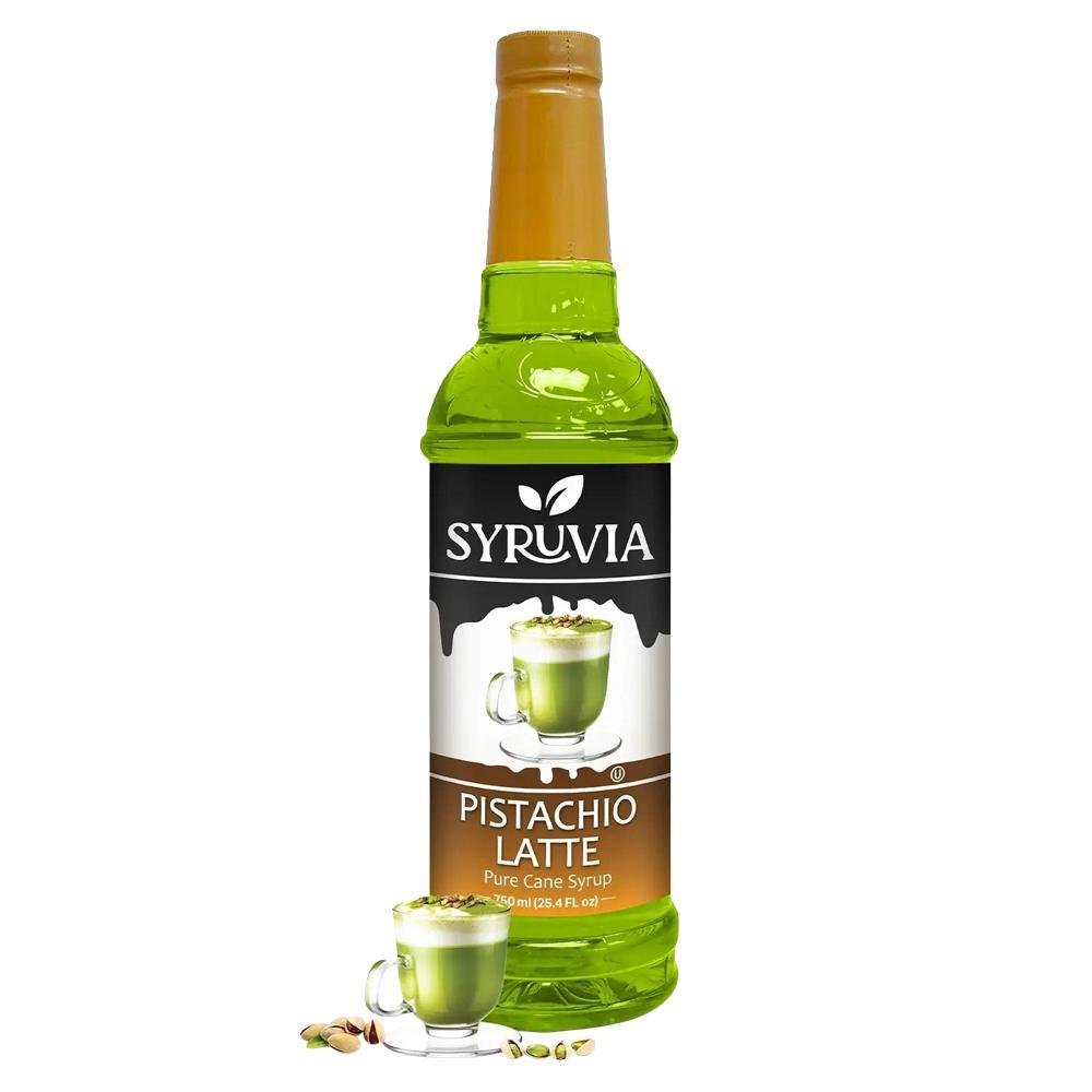 Syruvia - Pistachio Latte Syrup (750ML)