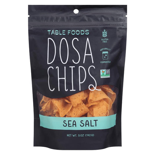 Table Foods - 'Sea Salt' Dosa Chips (5OZ)