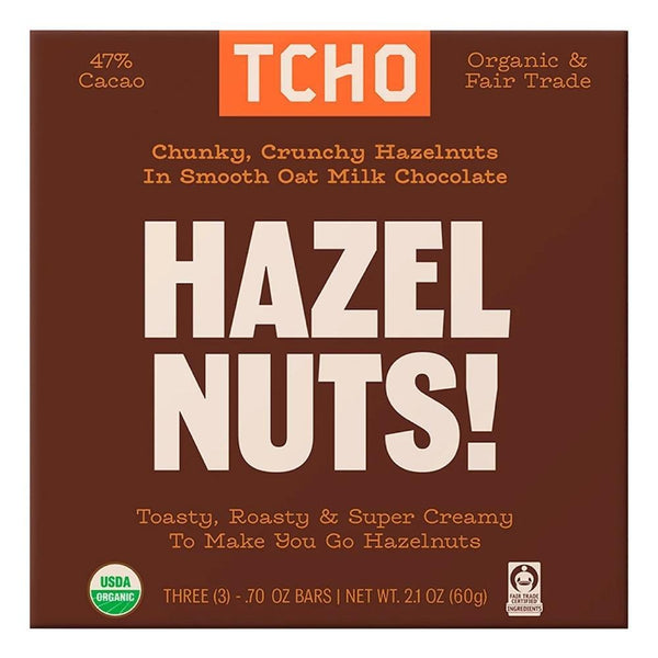 TCHO Chocolate - 'Hazel Nuts!' Chocolate Bar (2.1OZ)