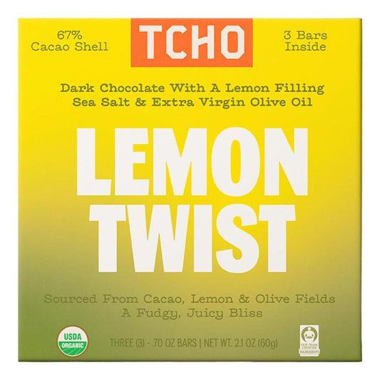 TCHO Chocolate - 'Lemon Twist' Chocolate Bar (2.1OZ)