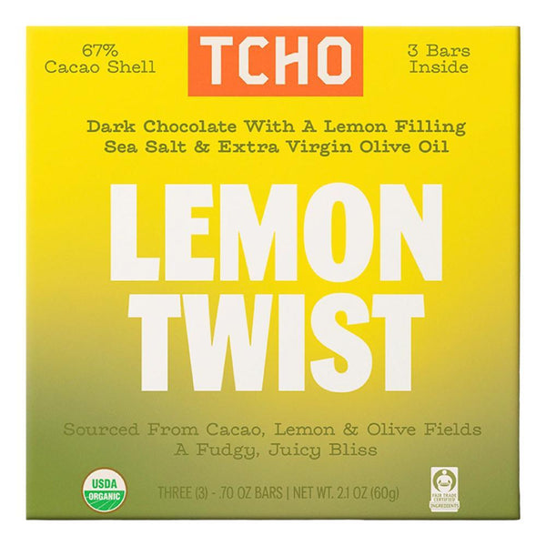 TCHO Chocolate - 'Lemon Twist' Chocolate Bar (2.1OZ)