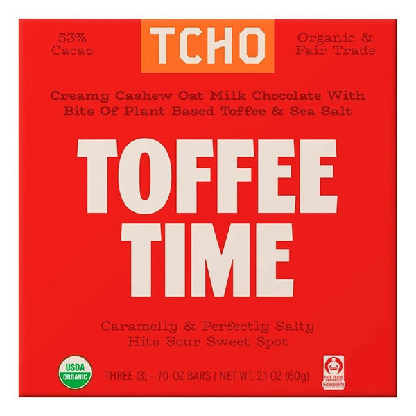 TCHO Chocolate - 'Toffee Time' Chocolate Bar (2.5OZ)