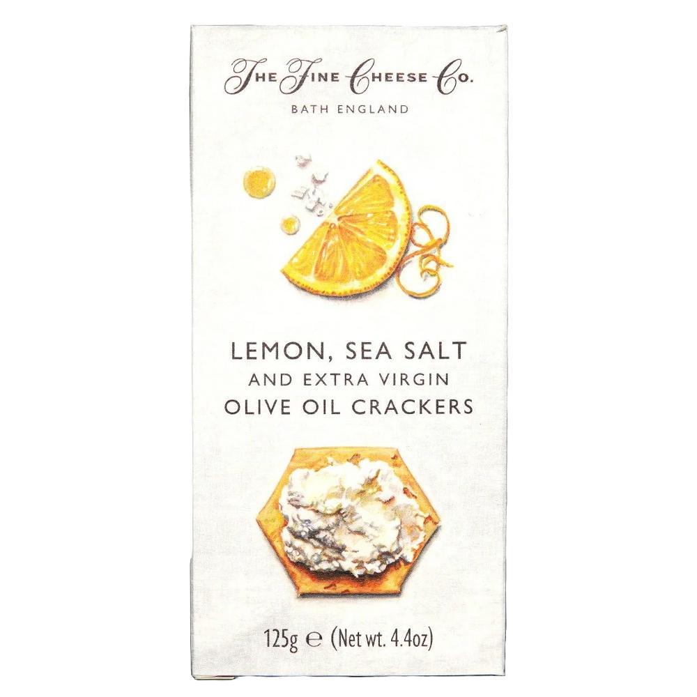 The Fine Cheese Co. - 'Lemon, Sea Salt & EVOO' Crackers (125G)