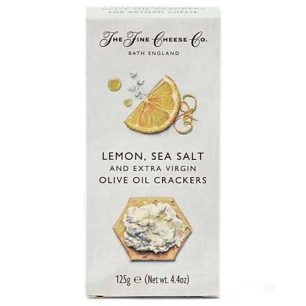 The Fine Cheese Co. - 'Lemon, Sea Salt & EVOO' Crackers (125G)