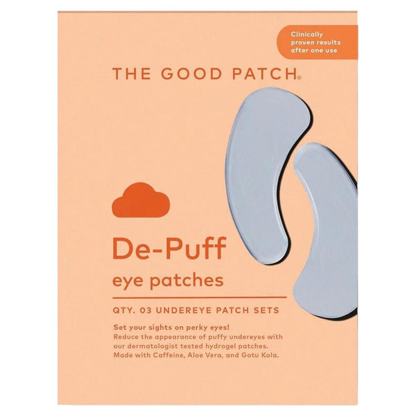 The Good Patch - 'De-Puff' Hydrogel Undereye Patches (3 Patches).