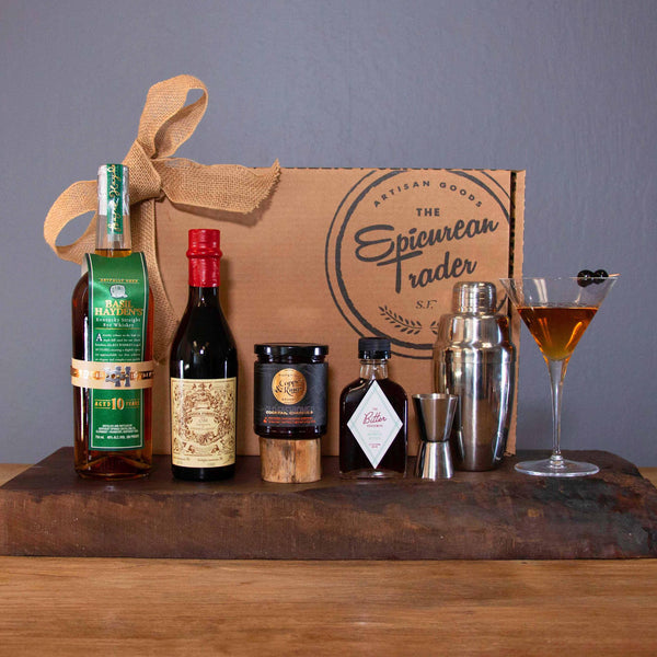 The Manhattan Kit - Artisan Cocktail Gift Basket – The Epicurean
