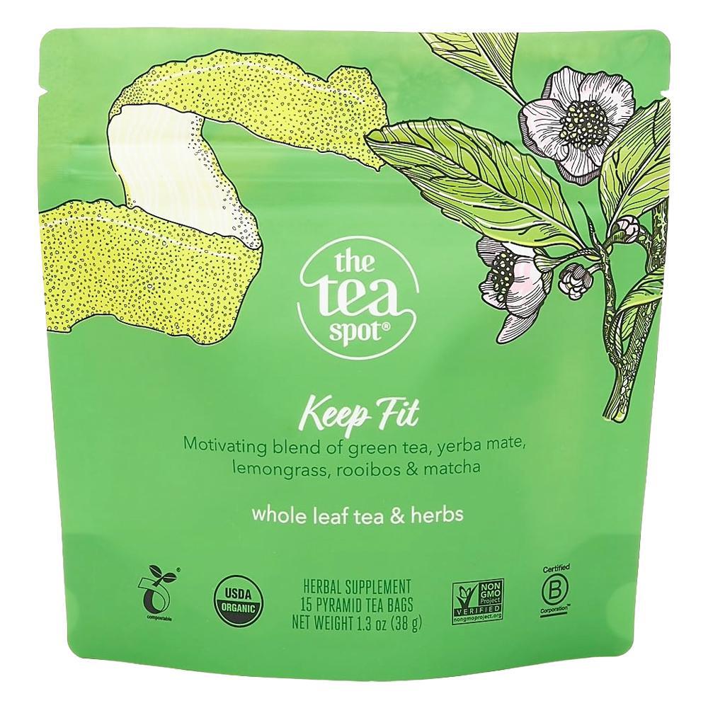 The Tea Spot - 'Keep Fit' Organic Green Tea (15CT)