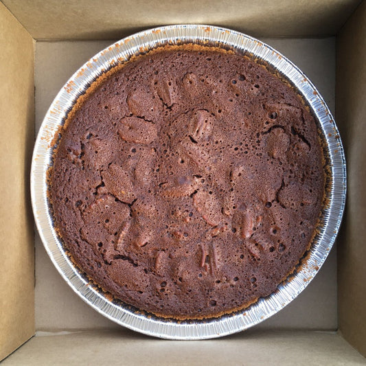 Three Babes Bakeshop - Bittersweet Chocolate Pecan Pie (10 IN, Gluten-Free)
