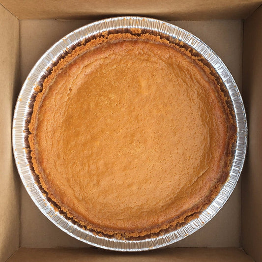 Three Babes Bakeshop - Pumpkin Pie in a Graham Cracker Shell (10 IN, Gluten-Free)