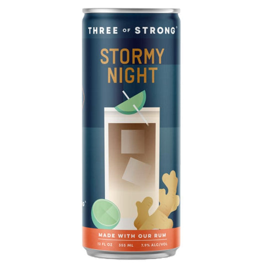 Three Of Strong Spirits - 'Stormy Night' Cocktail (12OZ)
