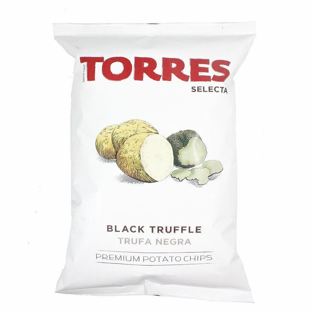 Torres Selecta - 'Black Truffle' Premium Potato Chips (125G)