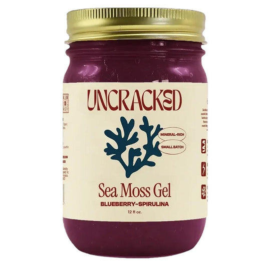 Uncracked - 'Blue Spirulina' Sea Moss Gel (12OZ)