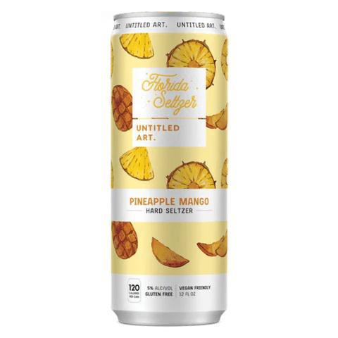 Untitled Art - 'Florida Seltzer: Mango Pineapple' Hard Seltzer 12OZ) - The Epicurean Trader