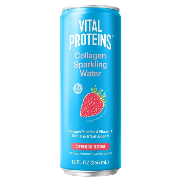 Vital Proteins - 'Strawberry Blossom' Collagen Sparkling Water (12OZ)