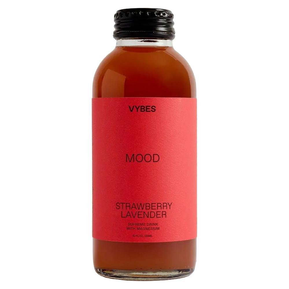 VYBES - 'Strawberry Lavender' Mood-Boosting Beverage (12OZ).