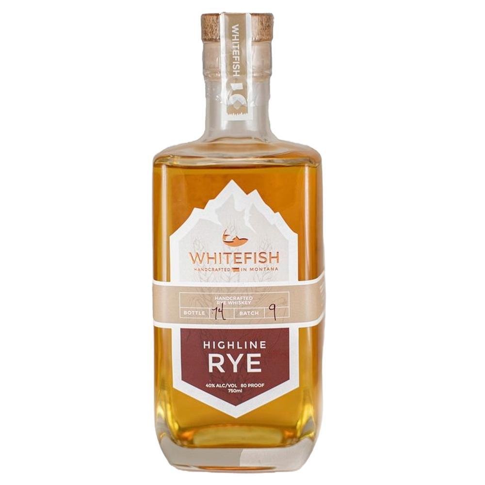 Whitefish - 'Highline Rye' Whisky (750ML)