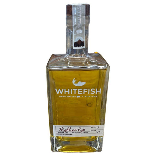 Whitefish Spirits - 'Highline' Rye (750ML)