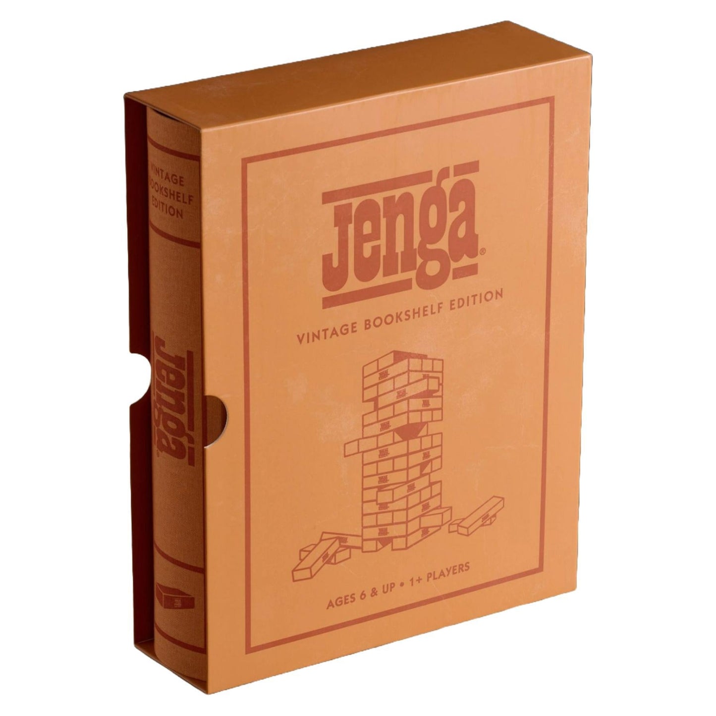 WS Game Company - 'Jenga' Vintage Bookshelf Edition